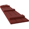 Ekena Millwork Americraft 3-Board (3 Batten) Wood Joined Board-n-Batten Shutters w/ Arch Top, ARW401BQ311X77MRH, PR ARW401BQ311X77MRH - alternate 8